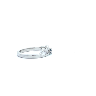 Imagine Original Mountain scene ring w/ Yogo sapphire - 14kw