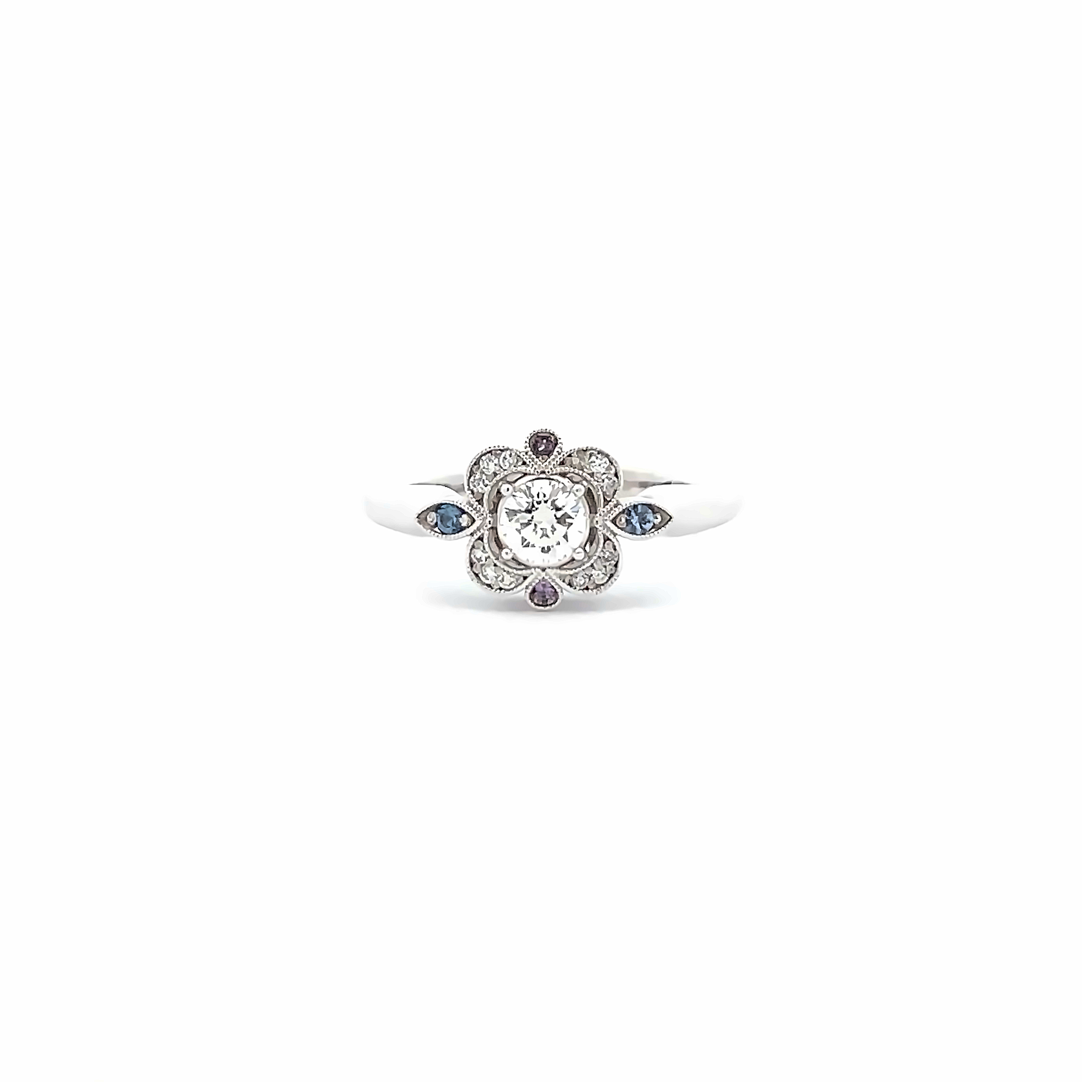 Diamond Yogo Sapphire Engagement Ring 14k White Gold Imagine diamond-yogo-sapphire-engagement-ring-14k-white-gold-imagine